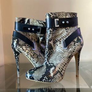 Snakeskin heels